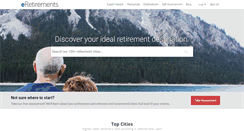 Desktop Screenshot of eretirements.com